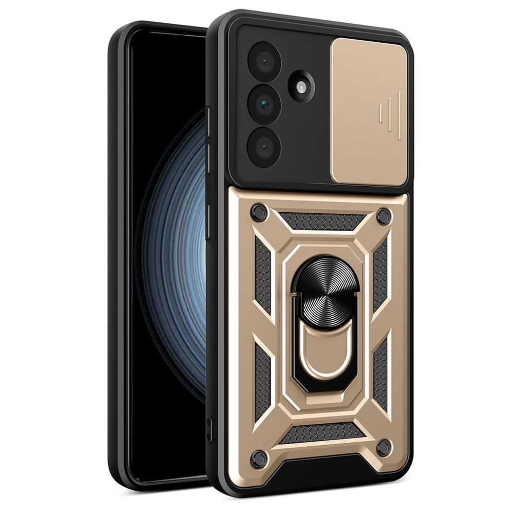 Samsung Galaxy A56 5G Case with Ring holder - Gold — Samsung