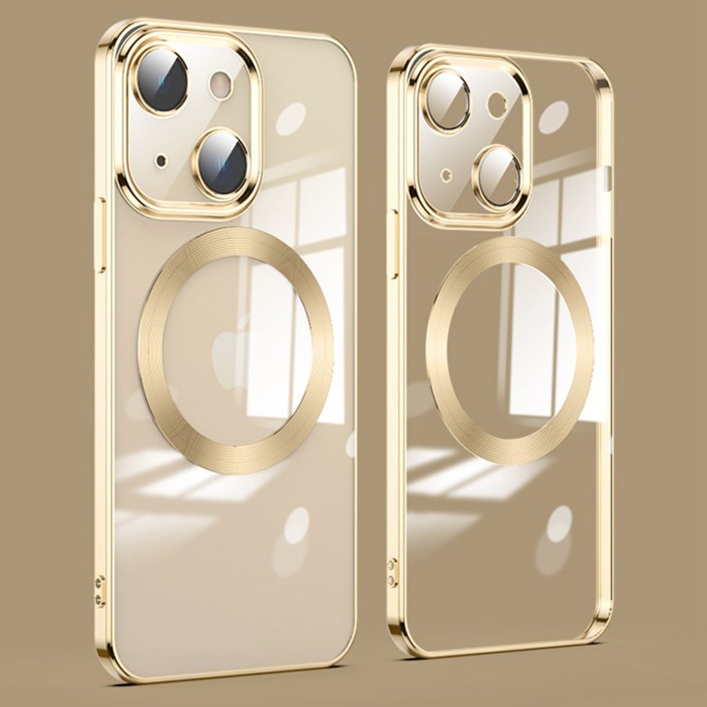 iPhone 13 Magnetic Case MagSafe Compatible - Gold