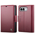 CASEME iPhone Duo Wallet Cover RFID-blocking - Red — CASEME