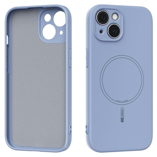 ABEEL iPhone 13 Case MagSafe Liquid Silicone - Blue — ABEEL