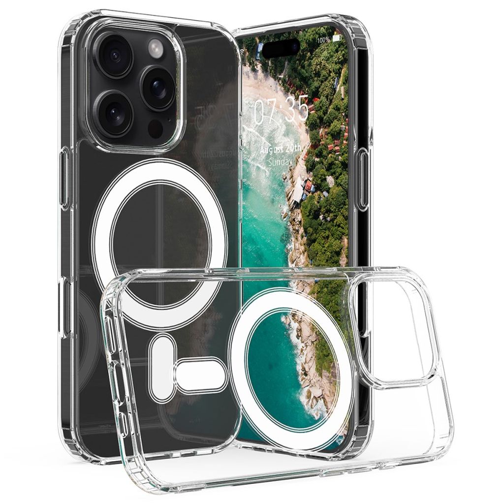 iPhone 16 Pro Case MagSafe Compatible - Transparent — Övrigt