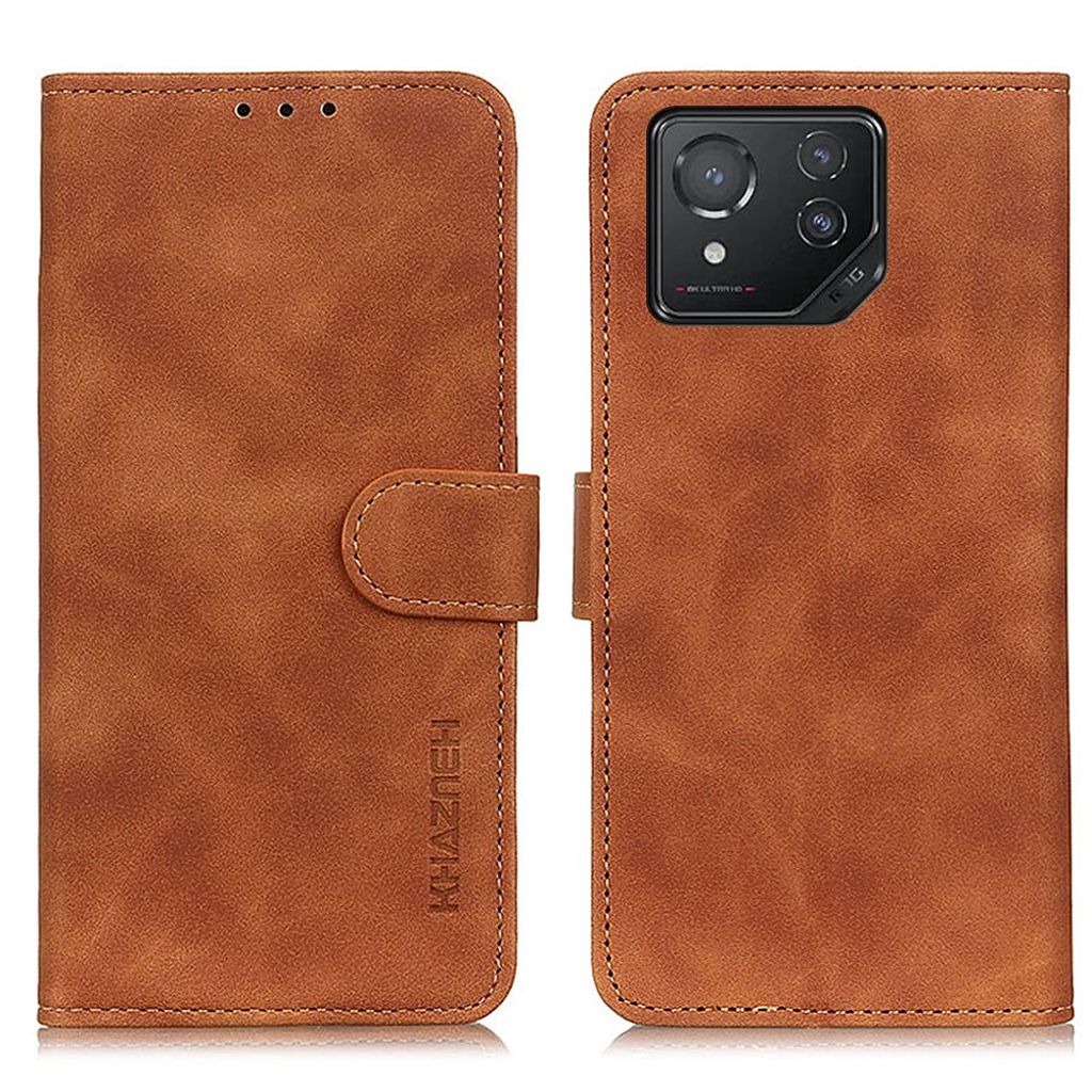 KHAZNEH Asus ROG Phone 8 5G Cover - Brown — KHAZNEH