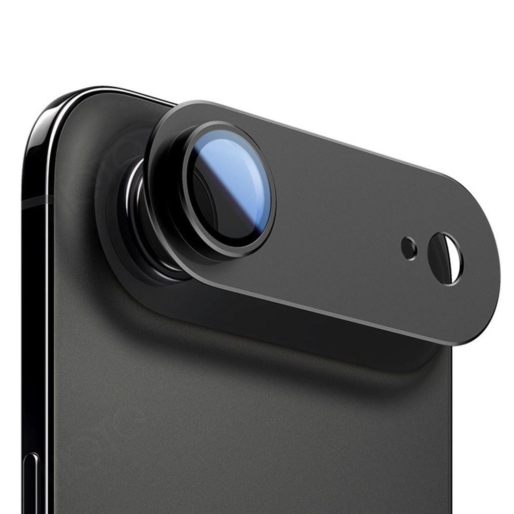 iPhone Air Aluminum Alloy & Tempered Glass Lens Protector - Black — Övrigt