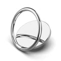 Magnetic ring holder for phone with kickstand – Silver — Magnetic