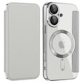 iPhone 16 Cover with card slots - Gray — Övrigt