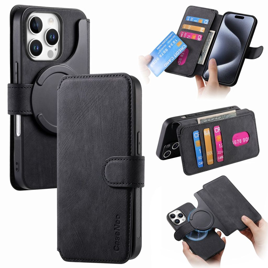 CASENEO iPhone 16 Pro Max cover - Black — CASENEO