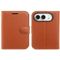iPhone Duo Wallet Cover in PU-leather - Brown — Övrigt