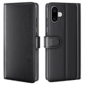 iPhone 16 Plus Case in genuine leather - Black