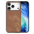 Case in PU-leather iPhone 18 Pro Max, iPhone 17 Pro Max - Brown — Övrigt