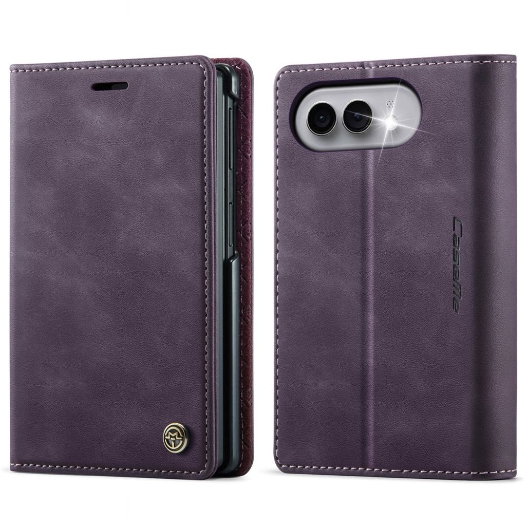 CASEME iPhone Duo Wallet Cover RFID-blocking - Purple — CASEME