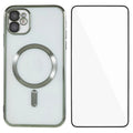 iPhone 11 Magnetic Case with Screen Protector – Green
