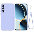 Samsung Galaxy S26Plus Silicone Case with Hand Strap - Purple