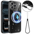 iPhone 17 Pro Max Glitter MagSafe Case - Black