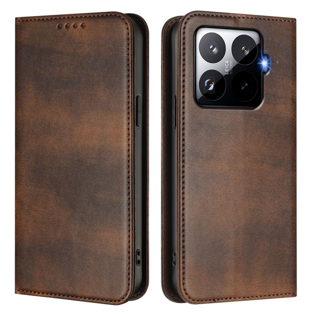 Xiaomi 15T Pro Cover with Stand - Brown