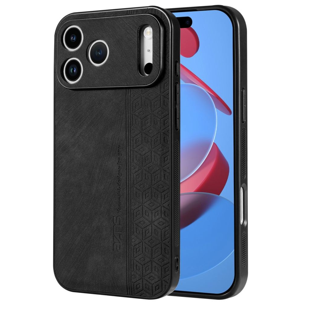 Case in PU-leather iPhone 18 Pro Max, iPhone 17 Pro Max - Black — Övrigt