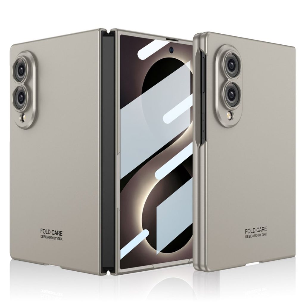 GKK Samsung Galaxy Z Fold8 Case with Tempered Glass - Titanium Grey — GKK