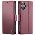 CASEME iPhone 17 Cover with Card Slots - Red