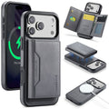 MAGKING iPhone 18 Pro Max/17 Pro Max MagSafe Case with Removable Wallet - Grey — MAGKING