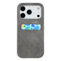iPhone 18 Pro/17 Pro Case with Card Slot - Grey — Övrigt