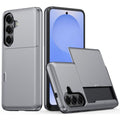 AMORUS Samsung Galaxy S26/S26 Pro Case Card Holder - Grey