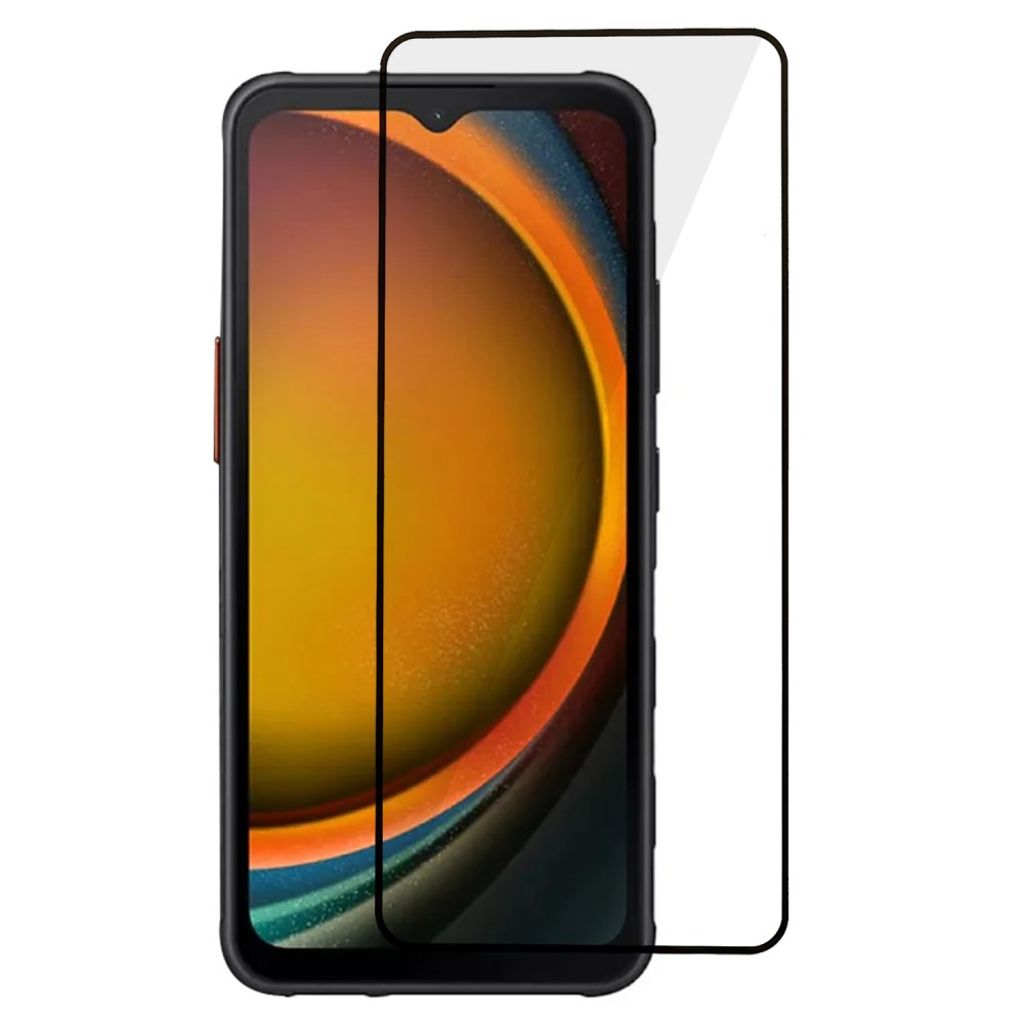 Samsung Galaxy Xcover7 Screen Protector with black frame — Samsung