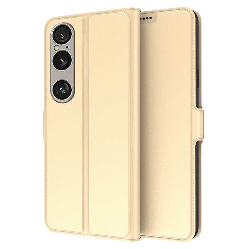 Sony Xperia 1 VII Cover with Stand - Gold