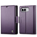 CASEME iPhone Duo Wallet Cover RFID-blocking - Purple — CASEME