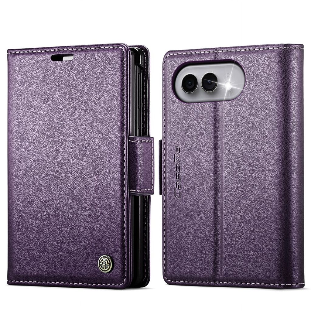 CASEME iPhone Duo Wallet Cover RFID-blocking - Purple — CASEME