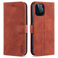 AZNS iPhone 13 mini Wallet Cover Stand – Brown