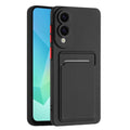 Samsung Galaxy S25 Edge TPU-Case with Card holder - Black