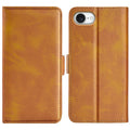 iPhone 17e/16e Wallet Cover - Light Brown