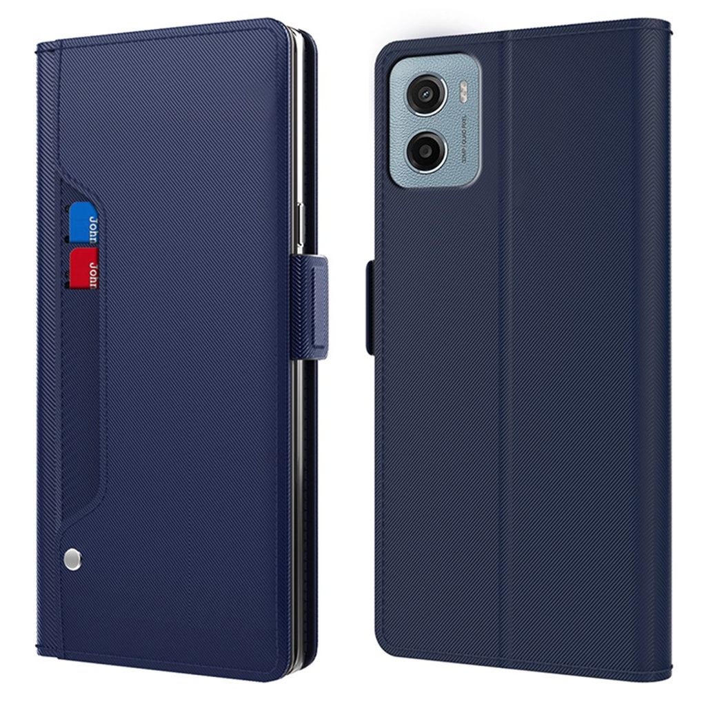 Motorola Moto G05 4G / E15 4G Wallet Cover - Blue
