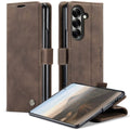 CASEME Samsung Galaxy Z Fold7 5G Wallet Cover - Brown — CASEME