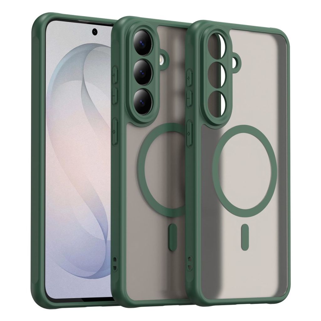 Samsung Galaxy S26 FE Magnetic Case Anti-Drop - Green — Samsung