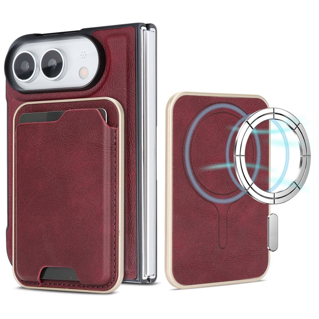 iPhone Duo MagSafe Case with Detachable Card Holder - Red — Övrigt