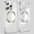 iPhone 14 Pro MagSafe Case with Lens Protector – Silver