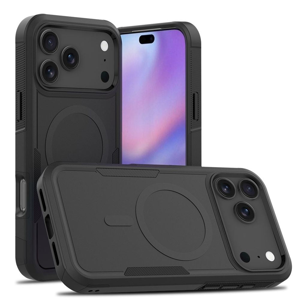 iPhone 18 Pro Max/17 Pro Max MagSafe Case Shockproof - Black — Övrigt