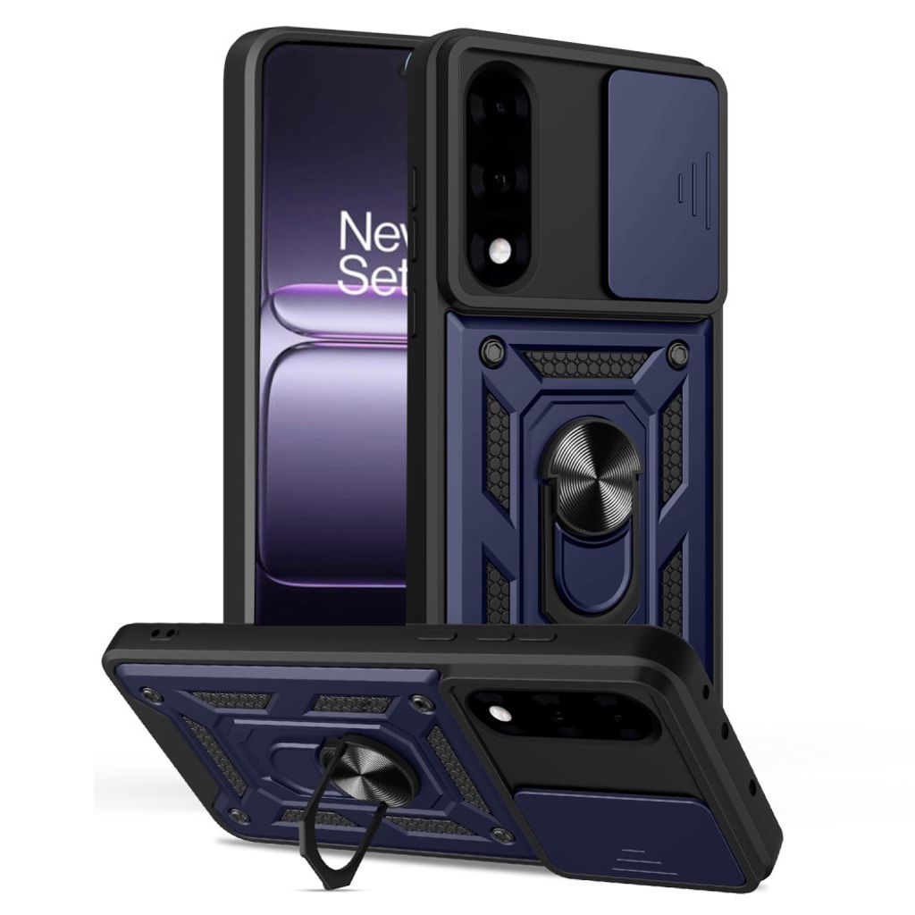 OnePlus Nord 5 5G Case with Stand - Blue — Övrigt