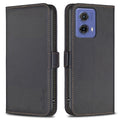BINFEN COLOR BF31 Motorola Moto G85 5G Wallet Cover - Black