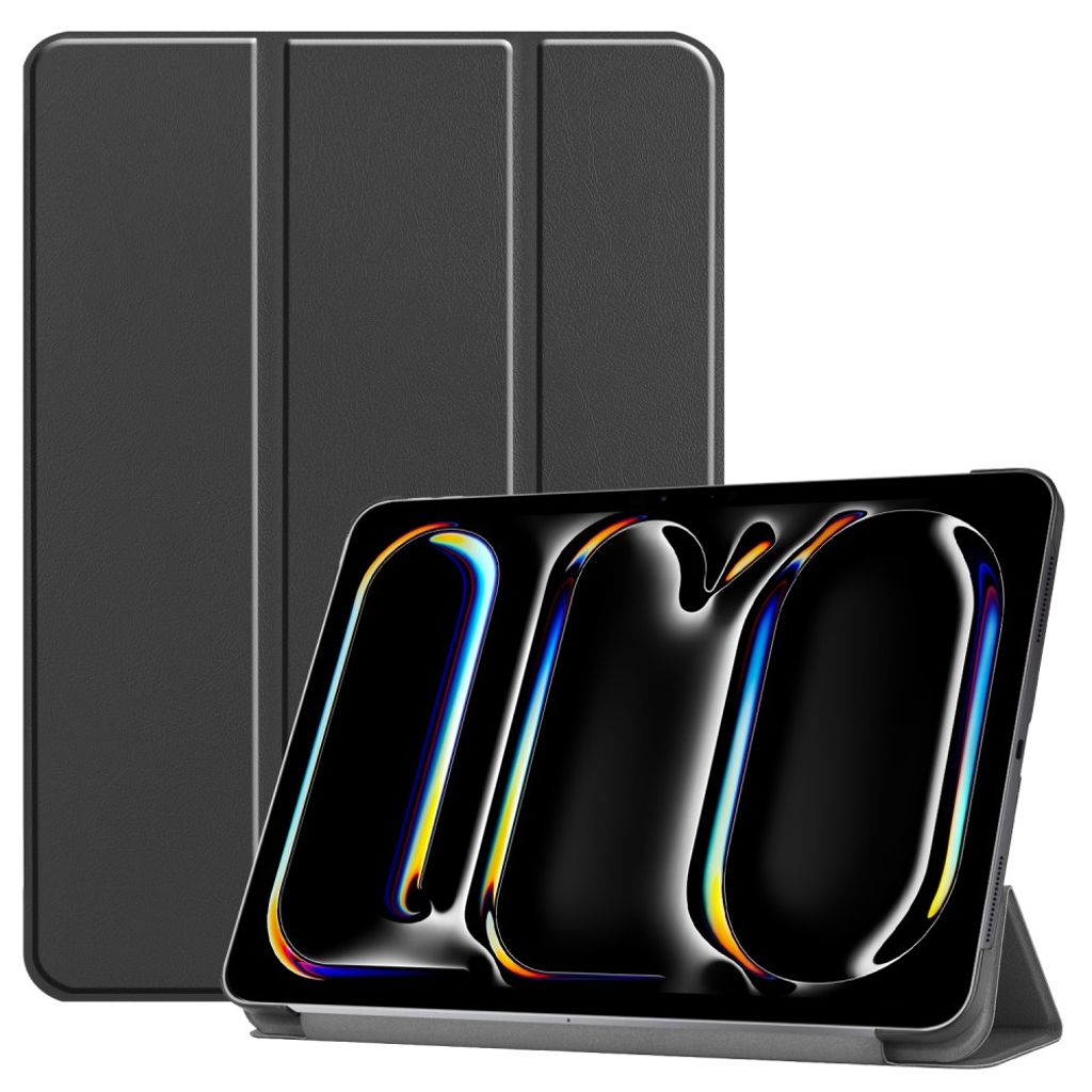 iPad Pro 11" 2024 Tri-fold Cover with Auto Wake / Sleep - Black