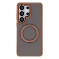 Samsung Galaxy S26 Ultra MagSafe Case with Rotating Kickstand - Brown — Samsung