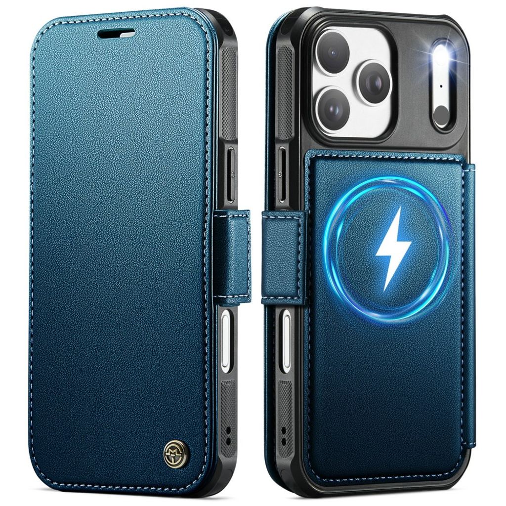 CASEME iPhone 18 Pro Max/17 Pro Max MagSafe Wallet Cover RFID - Blue — CASEME