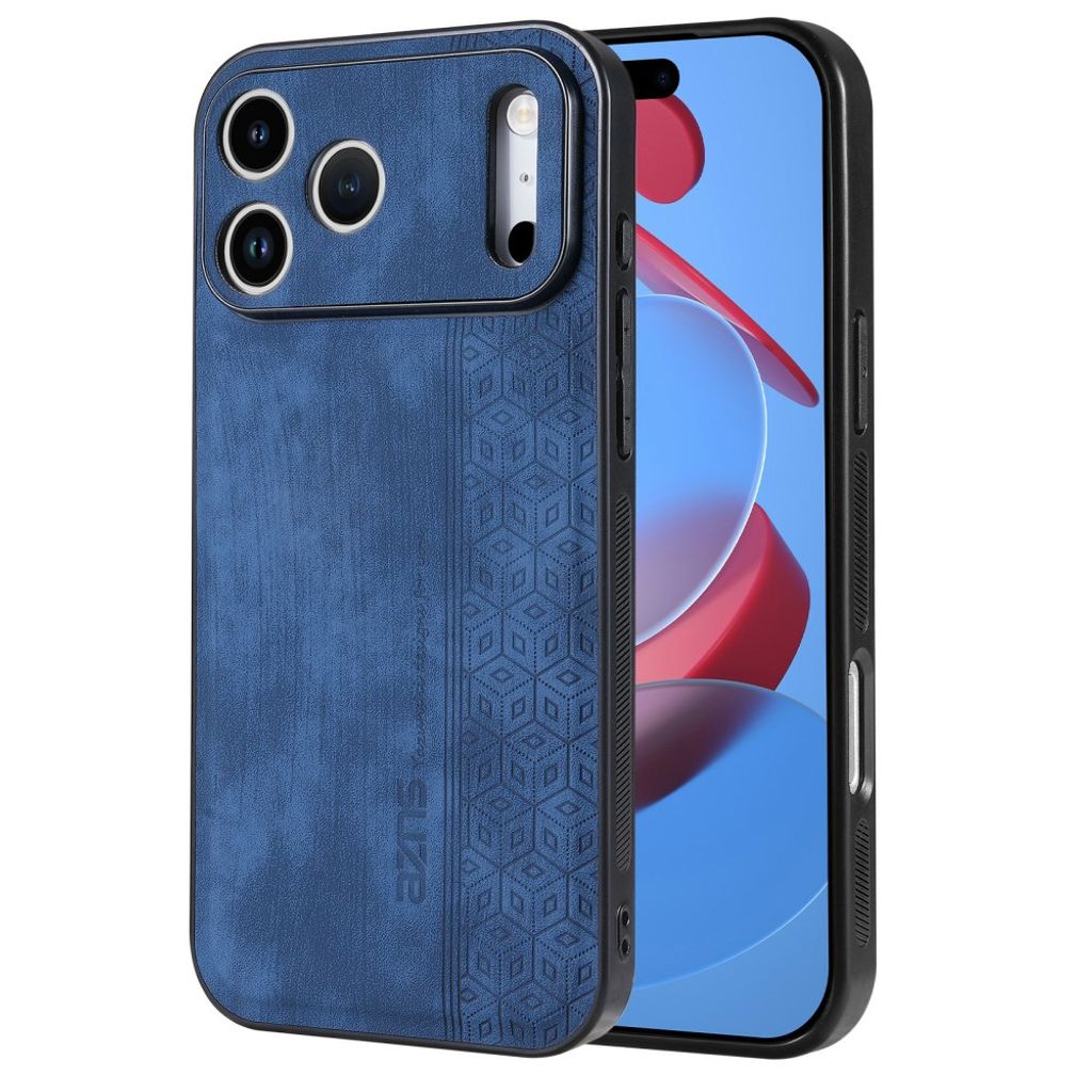 Case in PU-leather iPhone 18 Pro, iPhone 17 Pro - Blue — Övrigt