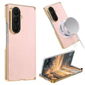 MagSafe Case in PU-leather Samsung Galaxy Z Fold8 Ultra - Pink — MagSafe