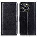 Crazy horse iPhone 16 Pro Cover - Black