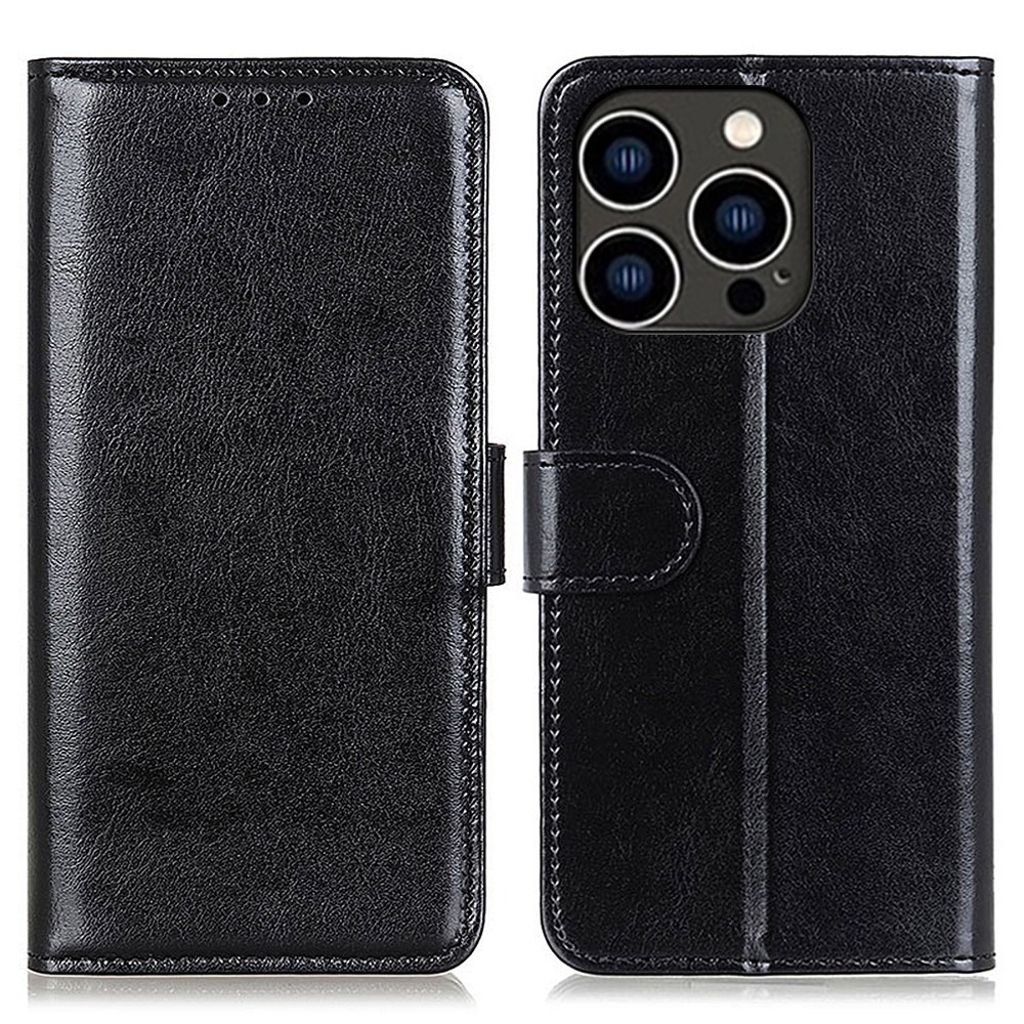 Crazy horse iPhone 16 Pro Cover - Black