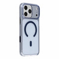 JAUCASE iPhone 18 Pro Max/17 Pro Max MagSafe Case - Transparent/Blue — JAUCASE