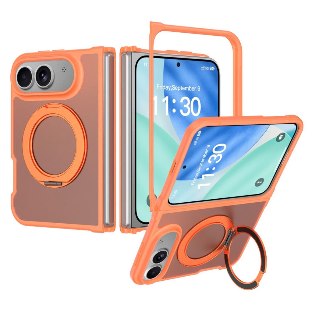 iPhone Duo MagSafe Case with Ring Kickstand - Orange — Övrigt