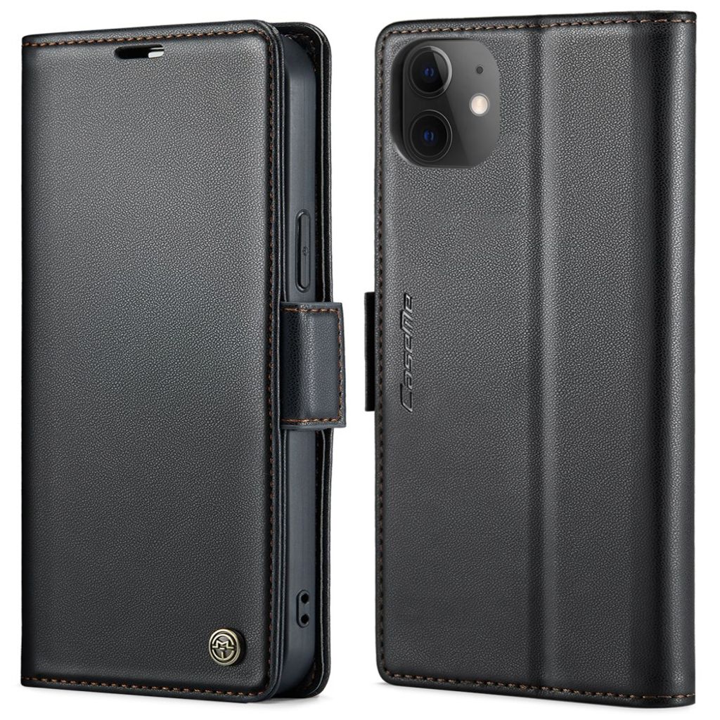 CASEME iPhone 12 / 12 Pro Cover with Card Slots - Black