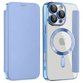 iPhone 16 Pro Cover with card slots - Light Blue — Övrigt